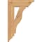 Ekena Millwork Funston Traditional Smooth Bracket, Western Red Cedar, 3 1/2"W x 14"D x 22"H BKT04X14X22FST01SWR - alternate 3
